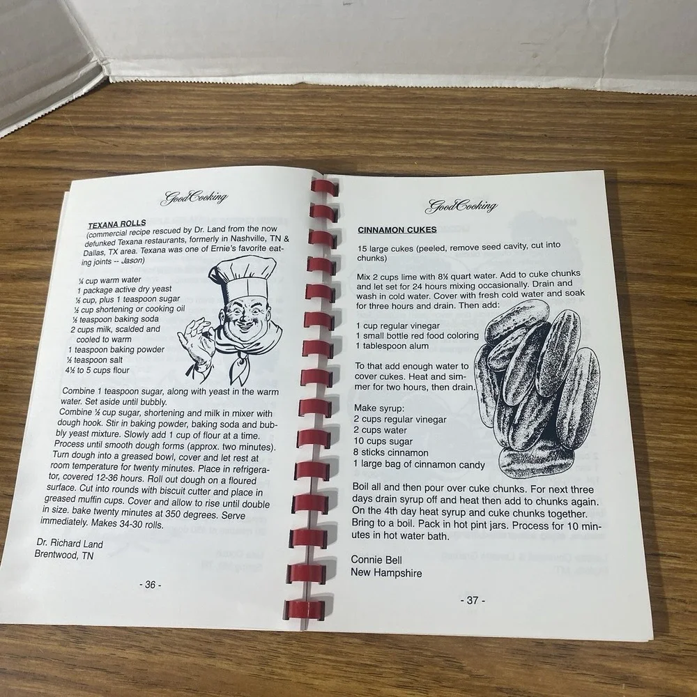 VTG Good Cooking 101 On The Road Recipes Cookbook Jason Couch Nuri Press Comb